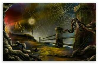 Web Hallowmas Halloween HD Desktop Wallpaper Widescreen High