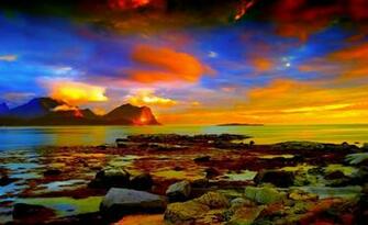 Wonder Of Sunset Wide Desktop Background The Wallpaper