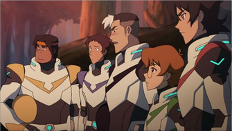 Shiro Pidge Keith Lance And Hunk At Olkarion From