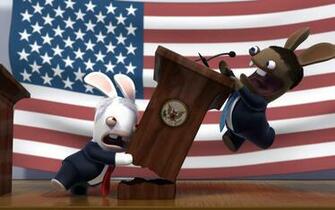 Funny Image Collection Rabbit And Chicken Wallpaper
