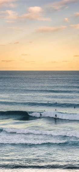 Surfing iPhone Wallpaper