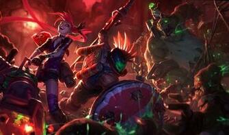 League Of Legends Slayer Jinx Zombie Nunu Pantheon Skin