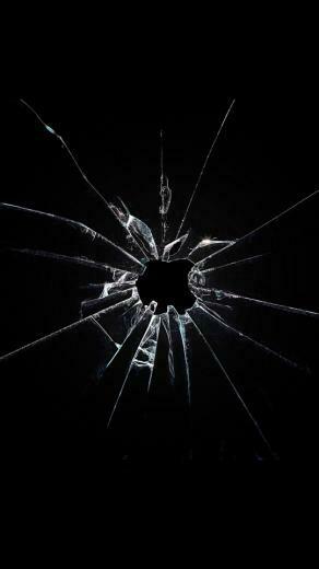 HD Broken Glass Nokia Phone Wallpaper