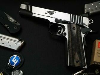 Handgun Kimber Sog Flash Gun Wallpaper Desktop