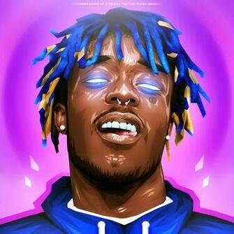Lil Pump Cartoon Wallpaper Top