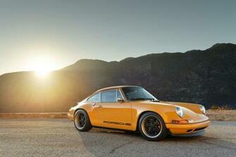 Singer Uk Spec Porsche Wallpaper Background