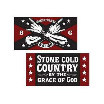 Brantley Gilbert Official Store Crossed Arms Flag