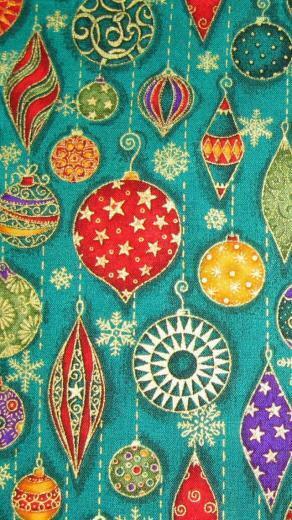 Christmas Decorations Pattern iPhone 5s Wallpaper