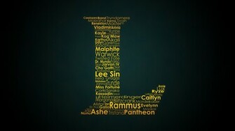 League Of Legends L In Typography HD Wallpaper FullHDwpp Full