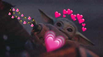 Baby Yoda Babyyodababy Heart Meme Tokyo