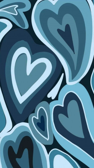 Blue Heart Wallpaper