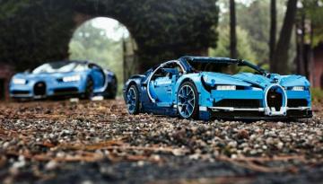 Bugatti Chiron Lego Technic Wallpaper