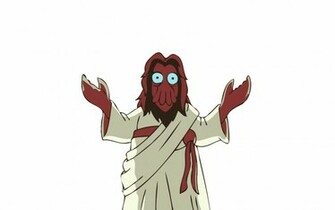 Futurama Dr Wallpaper Zoidberg Jesus Christ