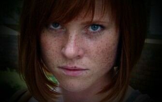 Lips Freckles Natalya Rudakova Wallpaper