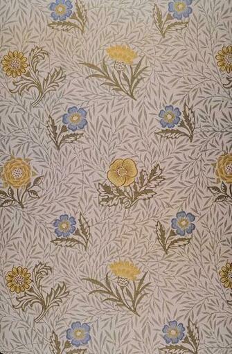 Morris Thistle Wallpaper Goo