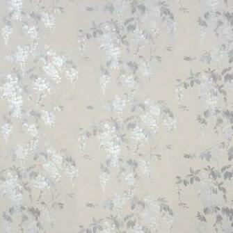 Eco Wisteria Silver Effect Wallpaper From B Q Decorating