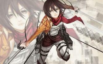 Attack On Titan Mikasa Anime 9b Wallpaper HD