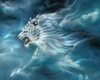 White Tiger Desktop Wallpaper