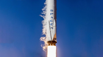 Made A 4k Wallpaper From Spacex Iridium Launch R