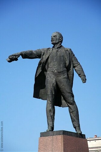 Lenin Statue Moskovskaya Square Stpetersburg Pictures Wallpaper