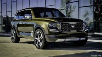 Kia Telluride Suv Concept Front HD Wallpaper