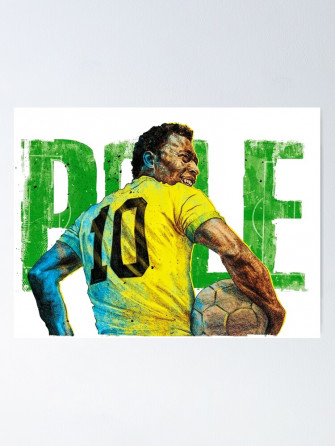 Art Pele Wallpaper Poster By Amettaclaraa