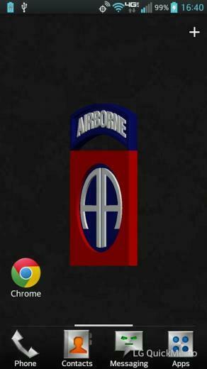 82nd Airborne Live Wallpaper Screenshot
