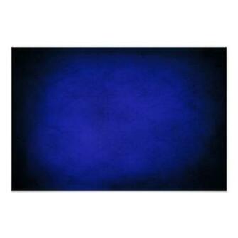 Royal Blue Black Background Poster