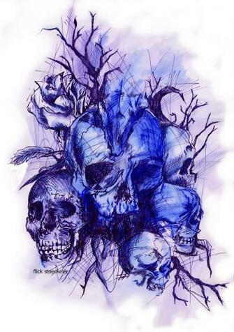 Scary Skull Wallpaper Skulls Fanclubs