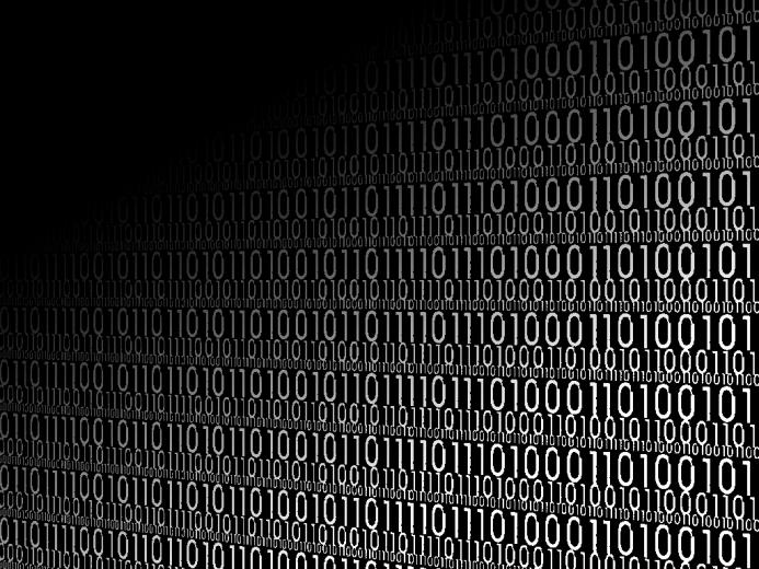 Binary And Photo Wallpaper Wide HD