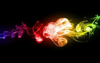 Colorful Smoke Wallpaper