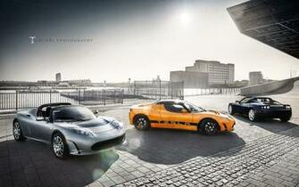 Tesla Roadster Cars Wallpaper HD Car