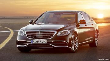 Mercedes Maybach S Class S650 Black Front Caricos