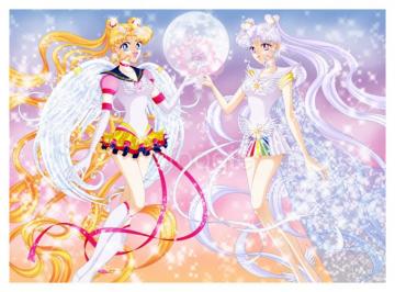 Eternal Sailor Moon And Cosmos By Foogie
