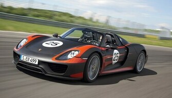 Porsche Spyder Cool HD Wallpaper