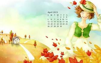 April Calendar Wallpaper