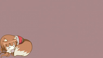 Holo Spice And Wolf Wallpaper