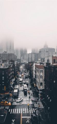 Foggy Day iPhone X Wallpaper Fond D Cran Anim