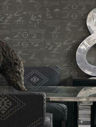 Andrew Martin Pythagoras Wallpaper Alexander Interiors