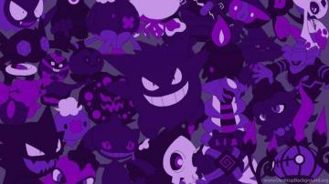 Purple Pokemon Wallpaper Anime Desktop