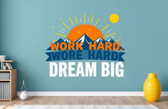 Work Hard Dream Big Wallpaper
