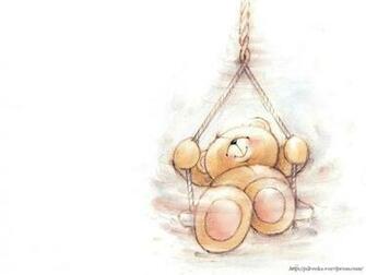 Cartoon Teddy Bear Wallpaper In High Resolution For