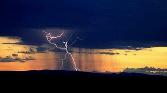 Zion National Park Lightning Utah HD Wallpaper