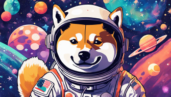 Doge Space Wallpaper