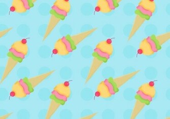 Cute Ice Cream Background