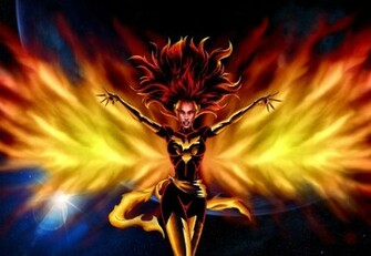 Phoenix Dark Image And Jean Grey