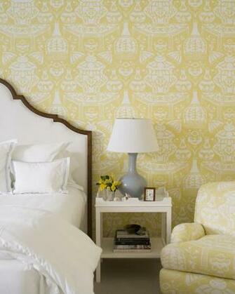 Clarence House The Vase Wallpaper Transitional Girl S Room J K