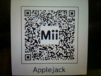 Applejack 3ds Qr Code By Thunder Artist