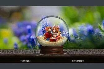 Het Programma Liefde Globe Live Wallpaper Gratis Behang Voor Android