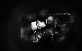 Damon And Elena The Vampire Diaries Tv Show Wallpaper